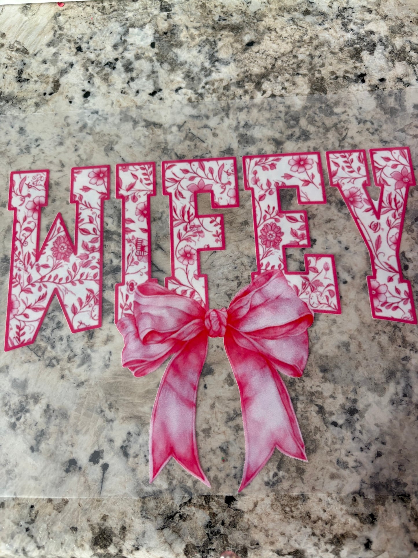 pink lace wifey
