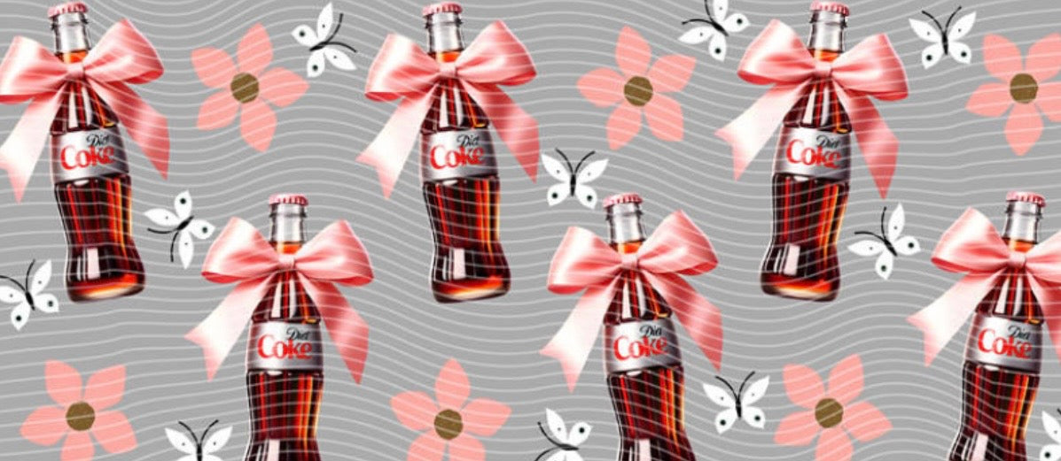 diet coke bows