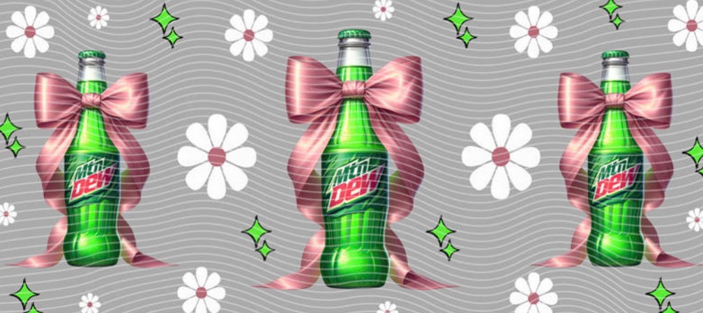 mtn dew bows