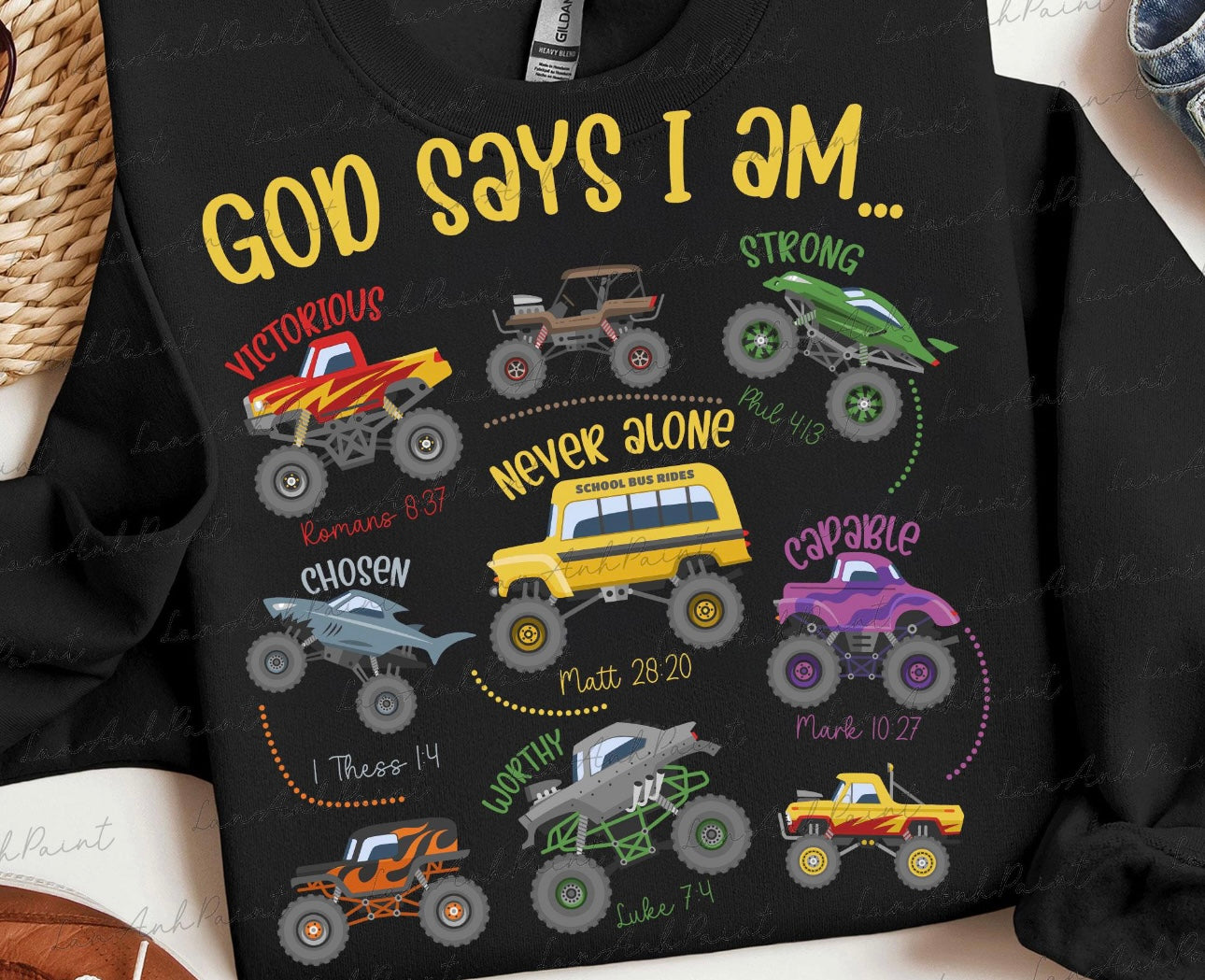 god says monster trucks