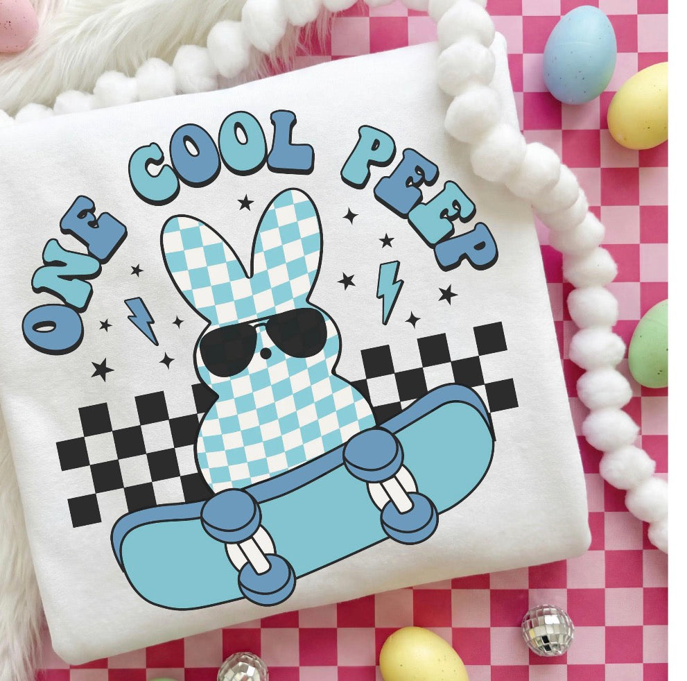 cool peep blue