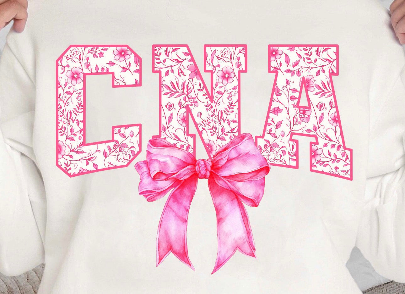 pink bow cna