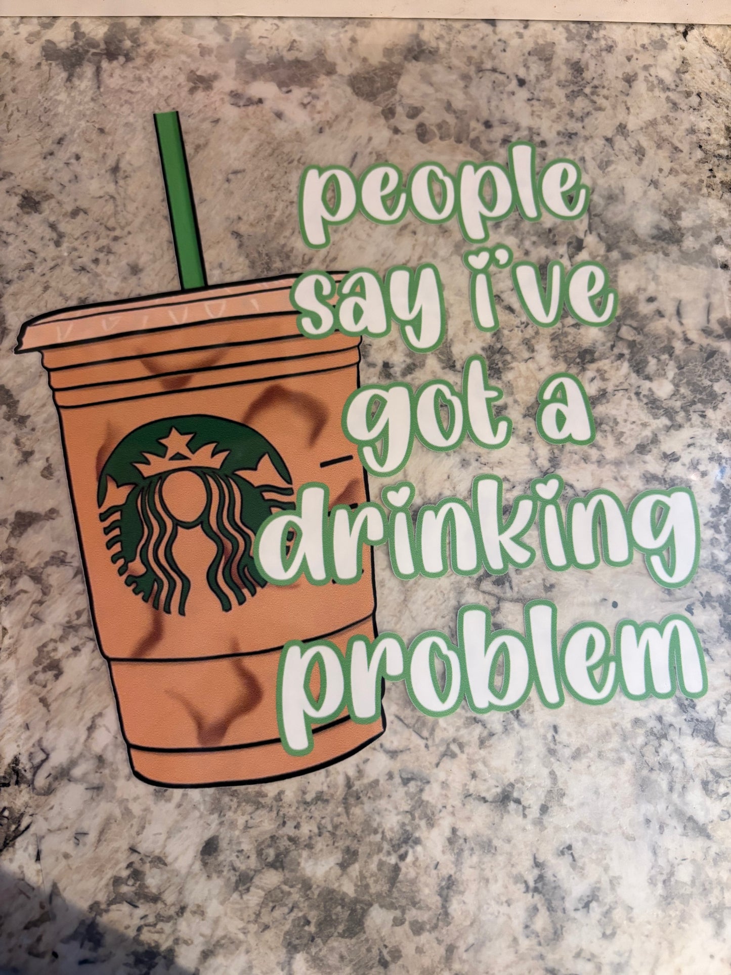 starbucks drinking problem
