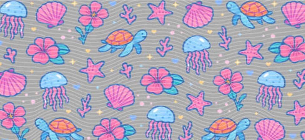 sea turtle pink