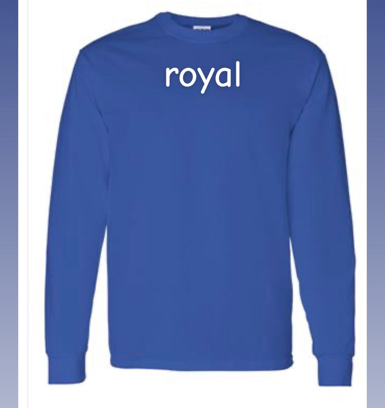 long sleeve t shirt