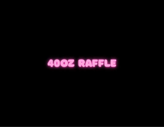 400z tumbler raffle