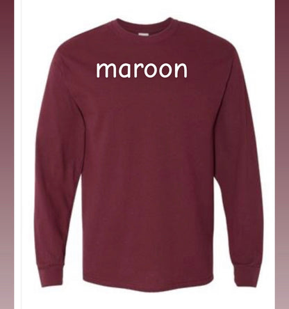 long sleeve t shirt