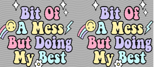 doing my best