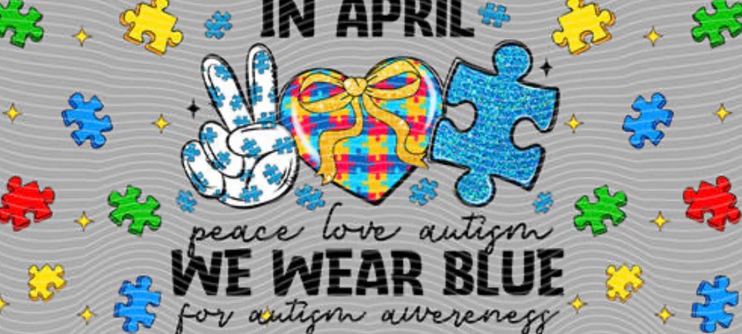 april we wear blue