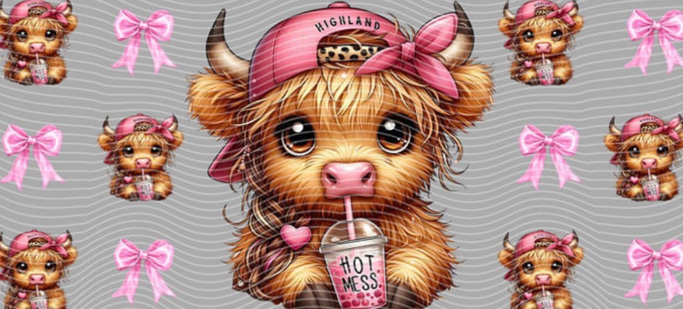 highland cow drink