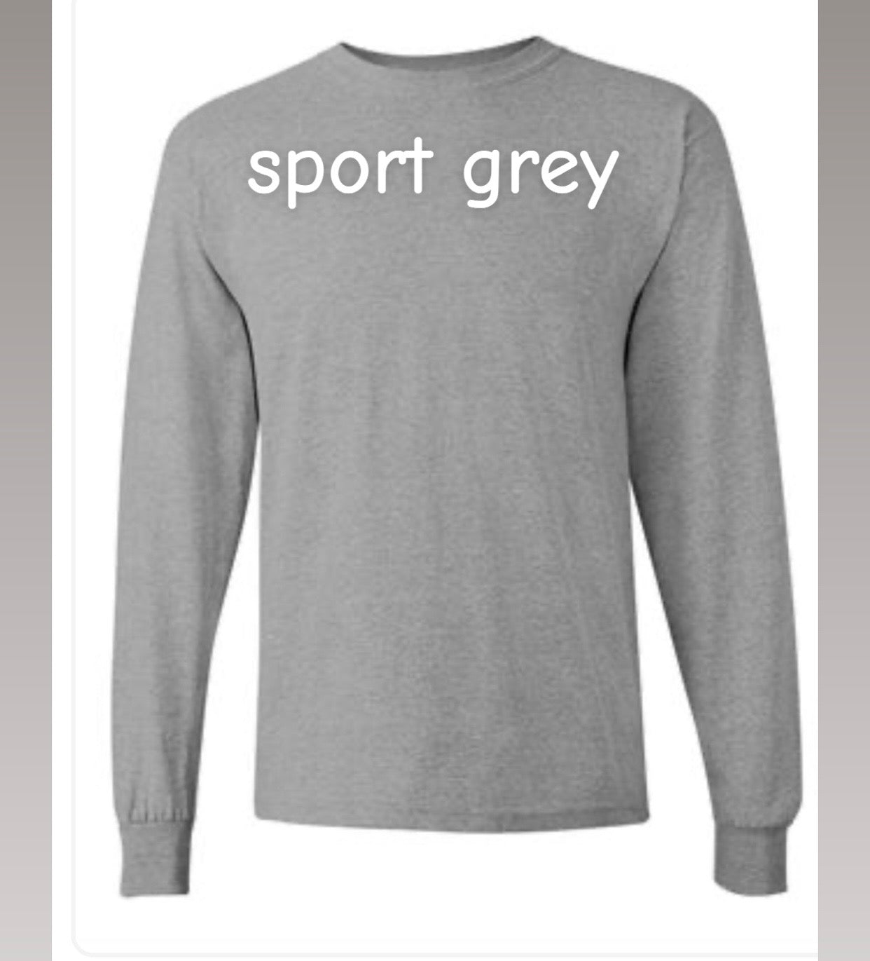 long sleeve t shirt