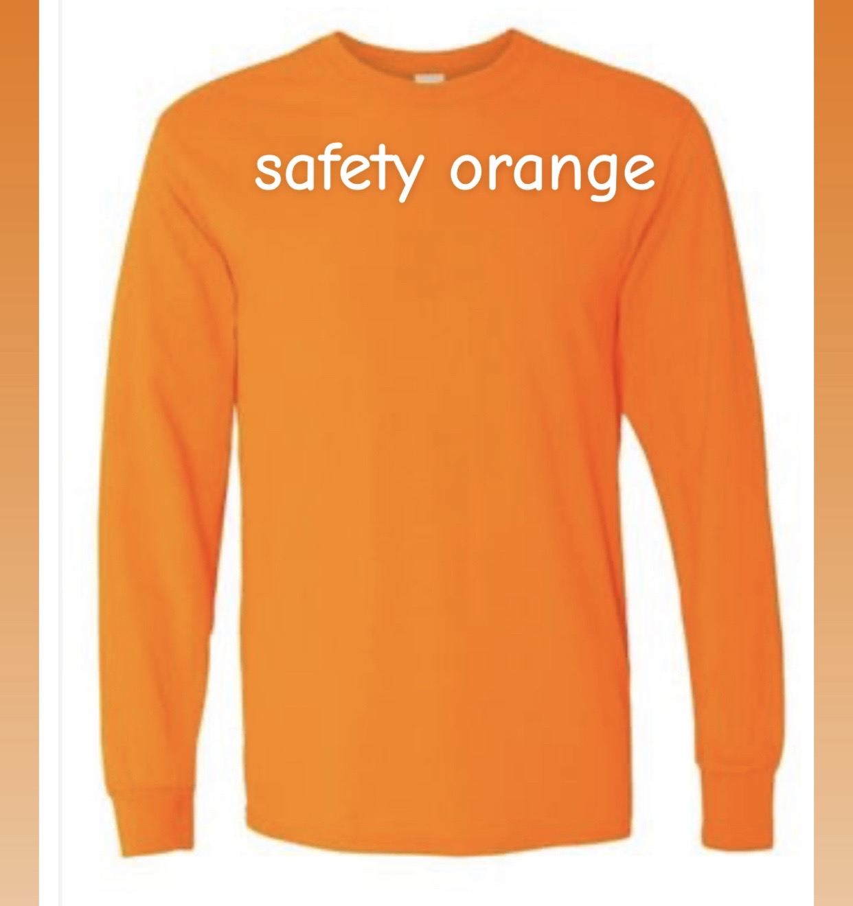 long sleeve t shirt
