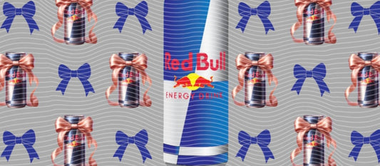 red bull blue bows