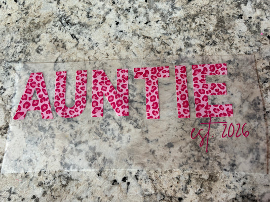 pink leopard auntie