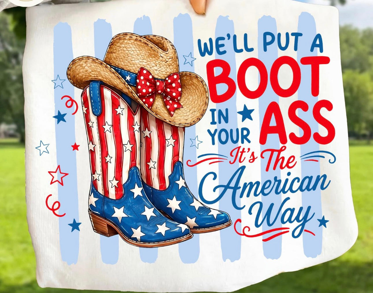 boot in your ass