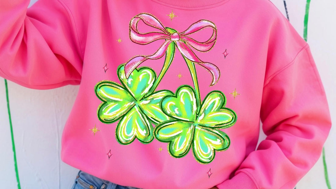 child’s 4 leaf bow