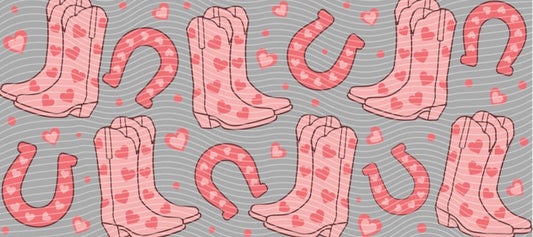 pink horseshoe