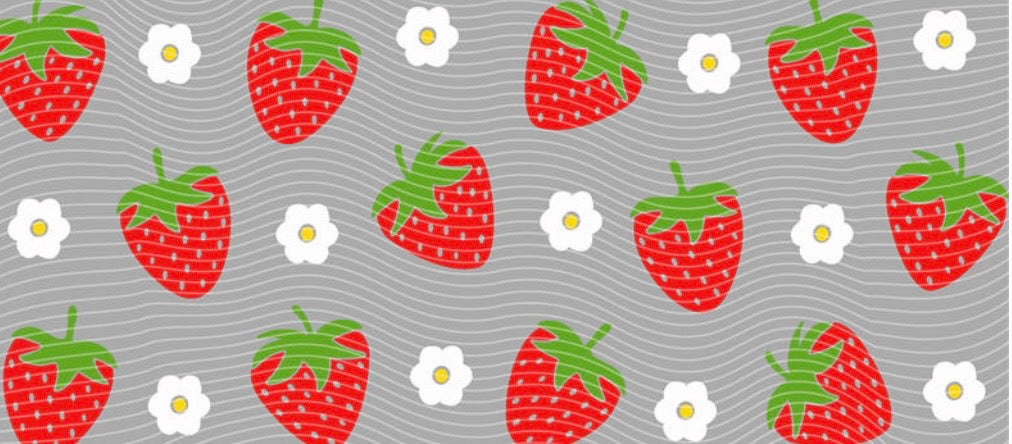 white flower strawberry