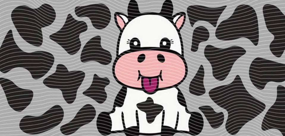 cow & cow print
