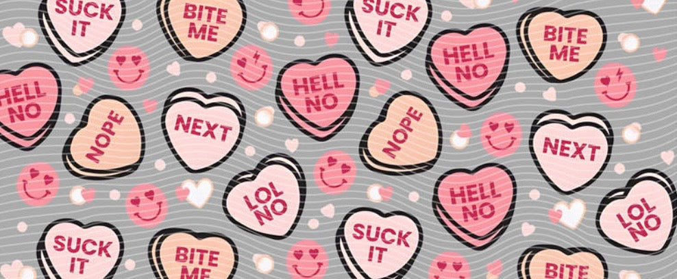 pink candy heart